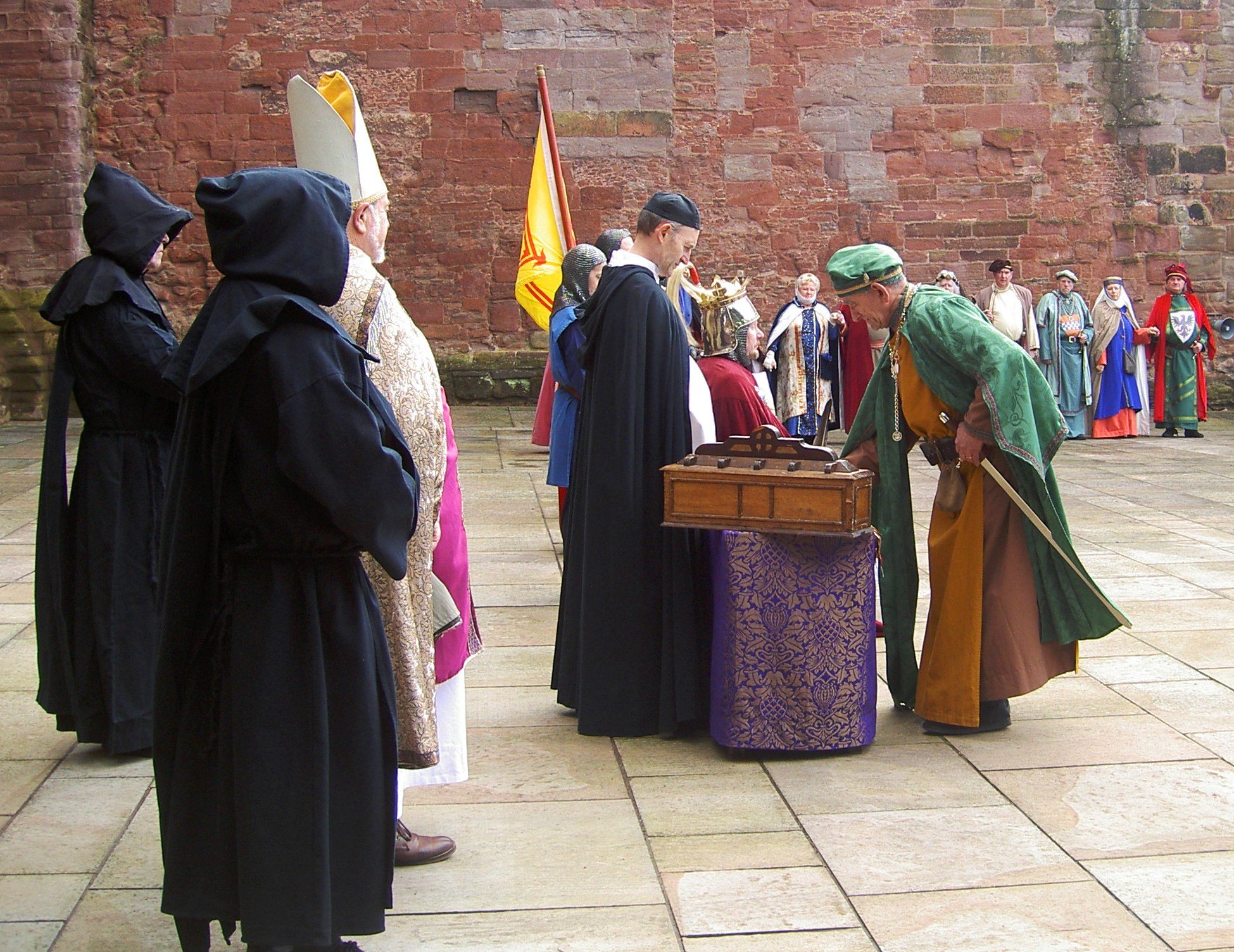 Arbroath Abbey Re-enactment 6 April 2016