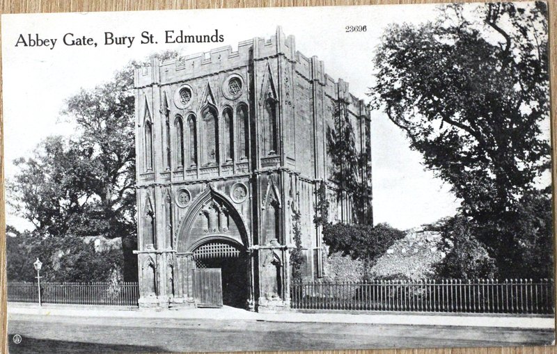 The Abbey Gate in Bury St Edmunds 